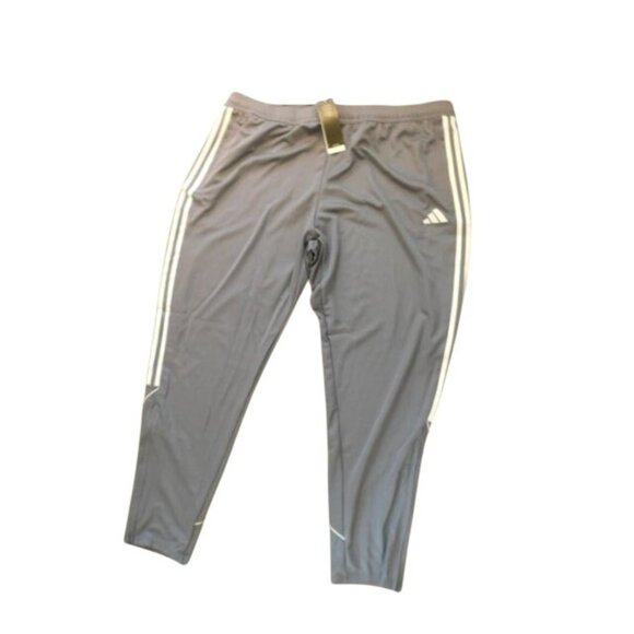 Adidas Size XXL Football Style Athletic Regular Fit Men's Knit Pants NWT - Picture 1 of 2